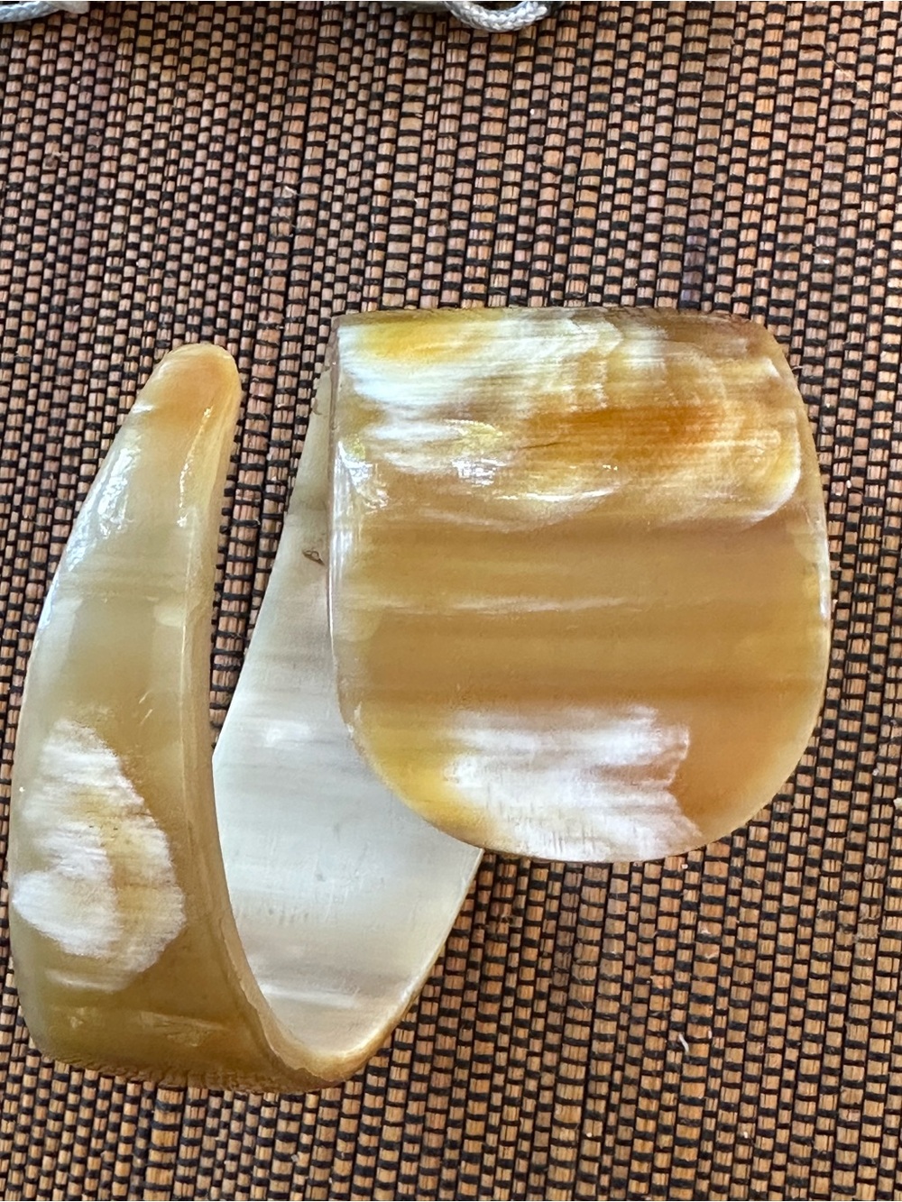 Handcrafted Golden Horn Cuff Bracelet - Women Accessories